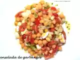 Receta Ensalada de garbanzos