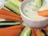 Receta Bastones de pepino y zanahoria con salsa de yogurt