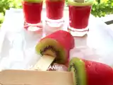 Receta Polos de sandía y kiwi