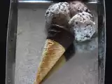 Receta Helado de stracciatella