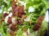 Receta Ensalada de panceta y queso de cabra