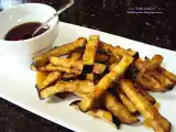 Receta Berenjenas fritas con miel