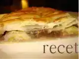 Receta Hojaldre relleno de chocolate, almendra y plátano