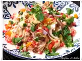 Receta Cuscús con pollo en ensalada