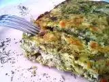 Receta Pastel de brócoli y champiñones