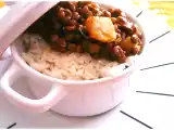 Receta Lentejas caseras de calabacín y calabaza con arroz