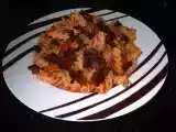 Receta Pasta con setas y sobrasada