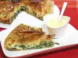 Receta Tarta filo de espinacas y mostaza