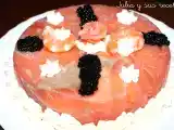 Receta Tarta de salmón ahumado y merluza