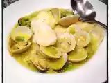 Receta Merluza en salsa verde con almejas