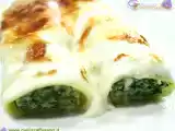 Receta Canelones rellenos de espinacas y ricotta