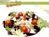 Receta Ensalada con granada