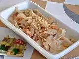 Receta Pad thai de gambas y pollo