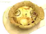 Receta Quiche de berenjena y queso de cabra