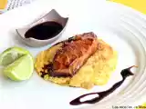 Receta Salmón en salsa de soja
