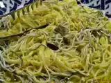 Receta Pasta con gulas