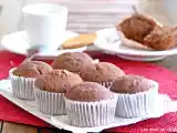 Receta Magdalenas de galletas maría y dulce de leche