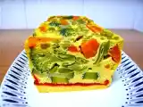 Receta Pastel de verduras (microondas)