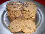Receta Galletas integrales con semillas de lino y sésamo negro