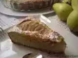 Receta Tarta de peras con almendras, sencilla