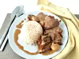 Receta Pollo en adobo filipino