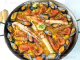 Receta Paella de marisco