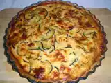 Receta Quiche de calabacín y queso
