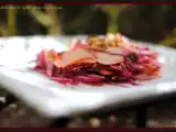 Receta Ensalada china de repollo, zanahoria y manzana