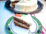 Receta Carrot cake (tarta de zanahoria con crema de queso a la naranja)
