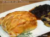 Receta Solomillo wellington con salsa de vinos
