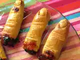 Receta Dedos de bruja para halloween