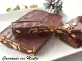 Receta Turrón con nutella