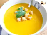 Receta Crema de calabaza y puerro