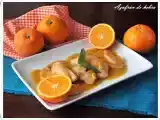 Receta Pavo en salsa de naranja y salvia