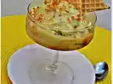 Receta Helado de kiwi sabroso