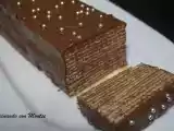Receta Tarta de nutella con galletas