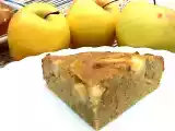 Receta Bizcocho de manzana y miel con harina de sarraceno (sin lácteos)