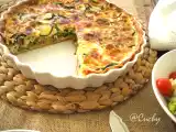 Receta Quiche de calabacín y jamón