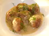 Receta Albóndigas suecas de cerdo con salsa