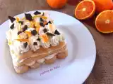 Receta Tiramisú italiano de naranja