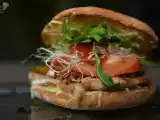Receta Hamburguesa de pollo delicatessen