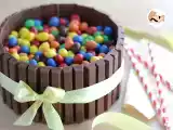 Receta Tarta kit kat con ganache de chocolate