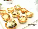 Receta Tartaletas de morcilla y manzana