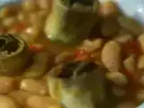 Receta Fabes asturianas con alcachofas