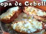 Receta Sopa de cebolla francesa