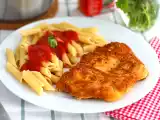 Receta Escalope de ternera a la milanesa