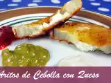 Receta Aros de cebolla con queso | aperitivos de navidad fáciles y rápidos