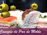 Receta Canapés fríos fáciles y rápidos | canapés variados para navidad