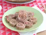 Receta Rollos de salmón y galette de sarraceno