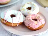 Receta Donuts americanos con glaseado